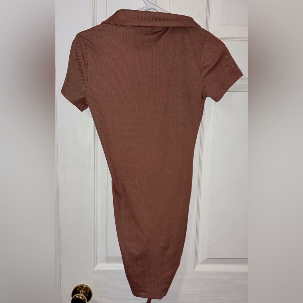 Ardene Tan Ribbed Fabric - Picture 2 of 3